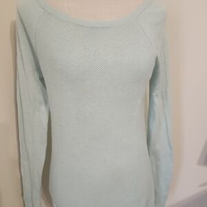 American Eagle Outfitters Light Blue Sweater